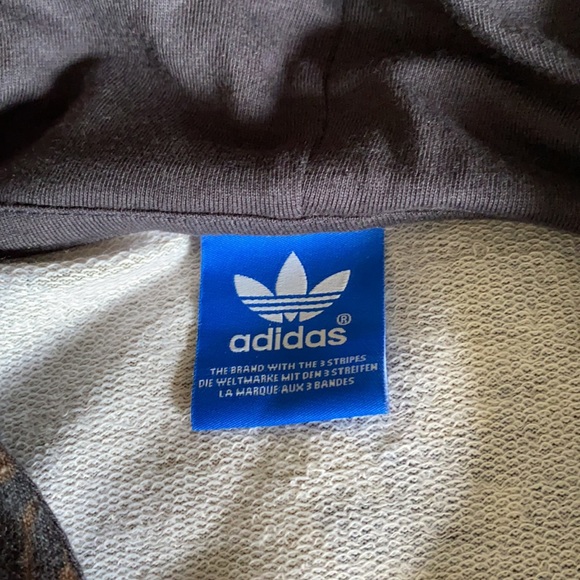 Adidas leaf camo sweatshirt - Picture 4 of 5